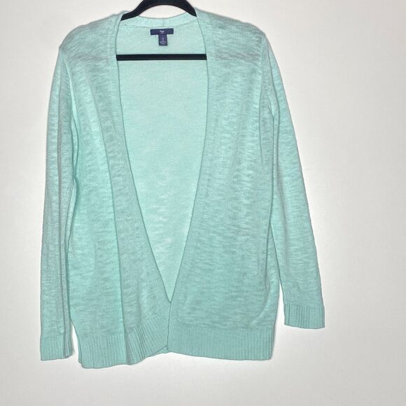 Gap Open Front Spring Slub Cardigan Women's Size Small - Picture 1 of 7